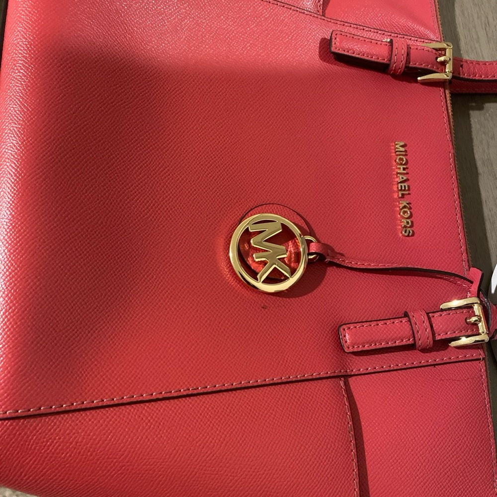 Michael Kors Vibrant Red Tote Bag